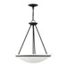 Livex Lighting - 4826-04 - Three Light Pendant - Newburgh - Black