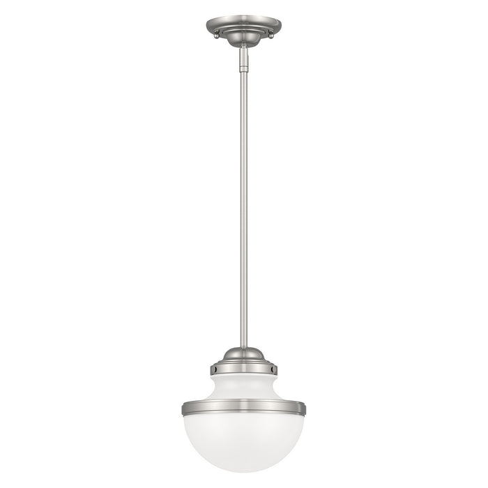 Livex Lighting - 5724-91 - One Light Pendant - Oldwick - Brushed Nickel