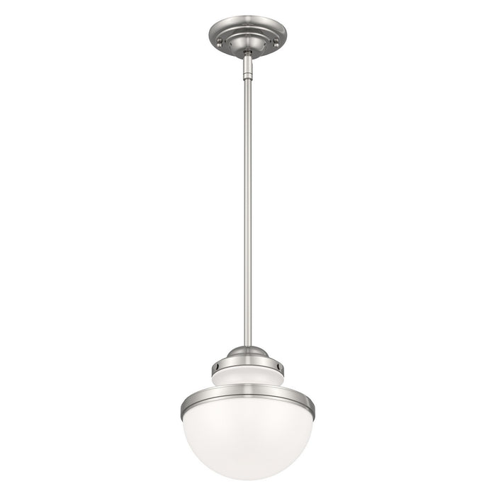 Livex Lighting - 5724-91 - One Light Pendant - Oldwick - Brushed Nickel