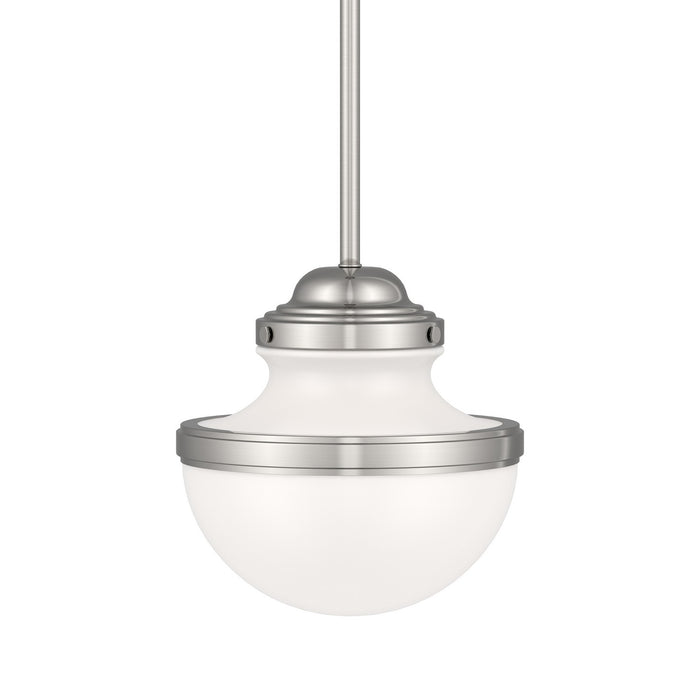 Livex Lighting - 5724-91 - One Light Pendant - Oldwick - Brushed Nickel