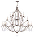 Livex Lighting - 6439-71 - 20 Light Chandelier - Chesterfield - Hand Applied Venetian Golden Bronze