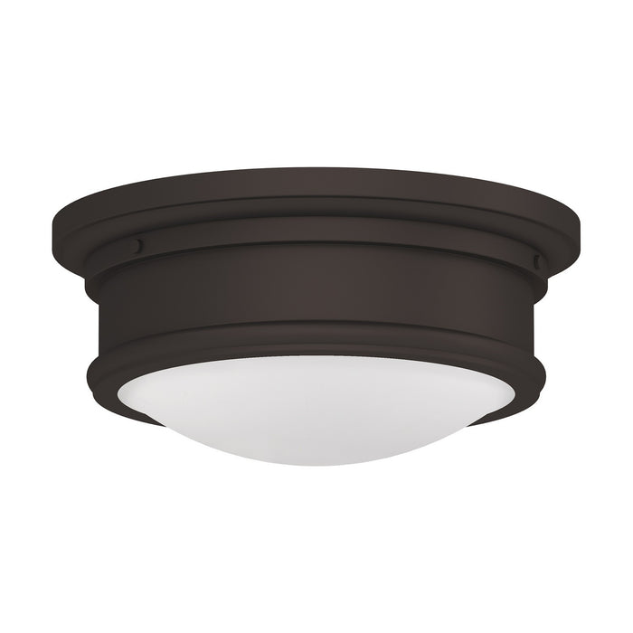 Livex Lighting - 7341-07 - Two Light Ceiling Mount - Astor - Bronze