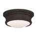Livex Lighting - 7341-07 - Two Light Ceiling Mount - Astor - Bronze