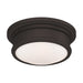 Livex Lighting - 7341-07 - Two Light Ceiling Mount - Astor - Bronze