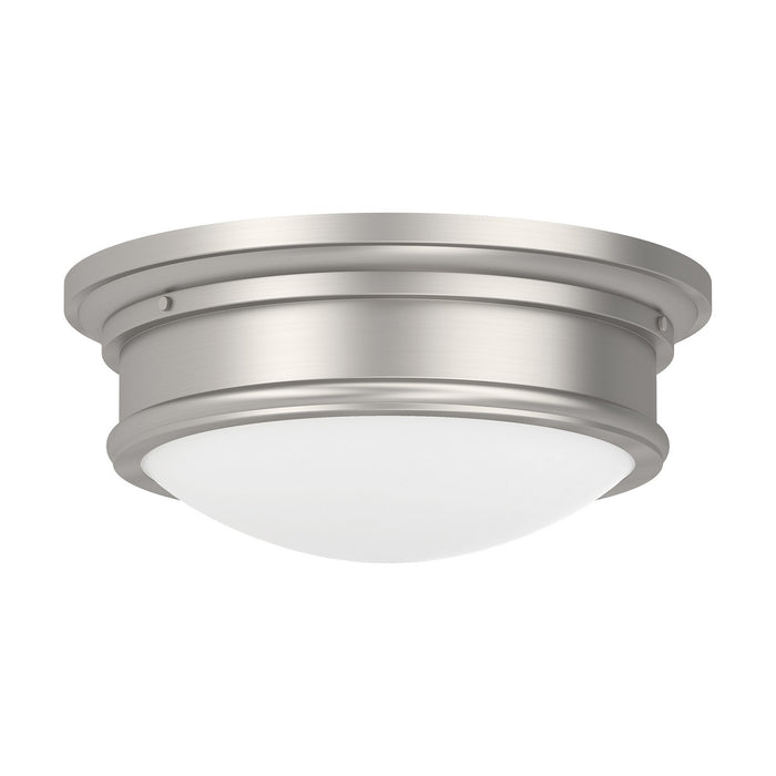 Livex Lighting - 7342-91 - Two Light Ceiling Mount - Astor - Brushed Nickel