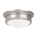 Livex Lighting - 7342-91 - Two Light Ceiling Mount - Astor - Brushed Nickel