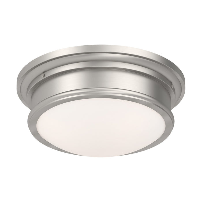Livex Lighting - 7342-91 - Two Light Ceiling Mount - Astor - Brushed Nickel