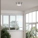 Livex Lighting - 7342-91 - Two Light Ceiling Mount - Astor - Brushed Nickel