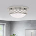 Livex Lighting - 7352-91 - Two Light Ceiling Mount - Westfield - Brushed Nickel