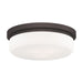 Livex Lighting - 7393-07 - Three Light Wall Sconce/Ceiling Mount - Stratus - Bronze