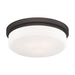 Livex Lighting - 7393-07 - Three Light Wall Sconce/Ceiling Mount - Stratus - Bronze