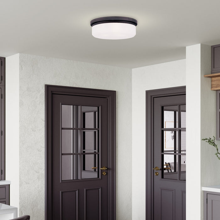 Livex Lighting - 7393-07 - Three Light Wall Sconce/Ceiling Mount - Stratus - Bronze