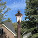 Livex Lighting - 7667-58 - One Light Outdoor Post-Top Lanterm - Oxford - Hand Applied Imperial Bronze