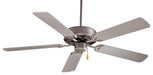 Minka Aire - F546-BS - 42 Inch Ceiling Fan - Contractor 42 Inch  - Brushed Steel