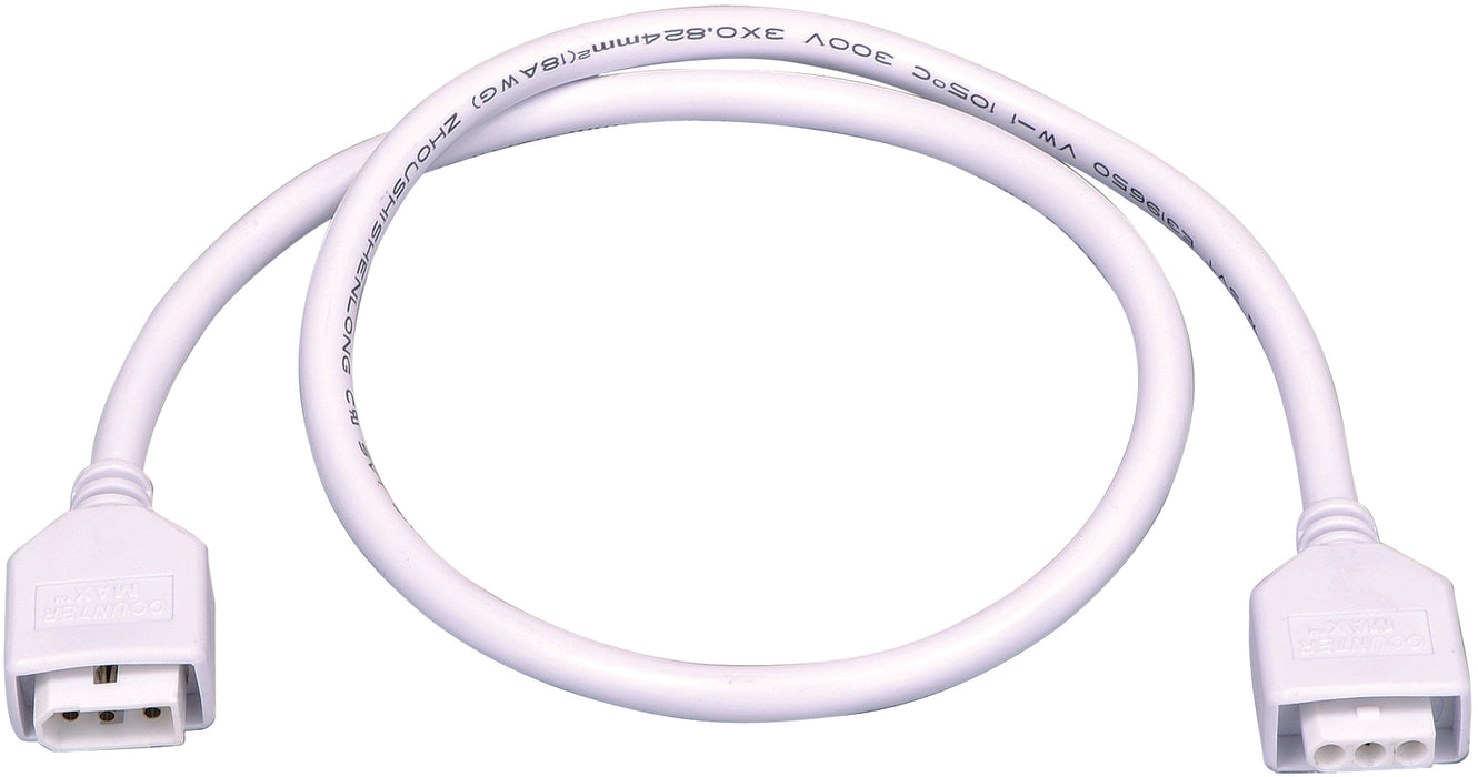 Maxim - 89953WT - 24 Inch  Connecting Cord - CounterMax MXInterLink5 - White