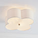 Quinn Four Light Semi Flush Mount Brushed Gold-Semi-Flush Mts.-Capital Lighting-Lighting Design Store