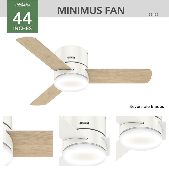 Minimus 44" Ceiling Fan-Fans-Hunter-Lighting Design Store
