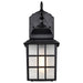 Nuvo Lighting - 60-4906 - One Light Wall Lantern - Adams - Textured Black