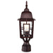 Nuvo Lighting - 60-4928 - One Light Post Lantern - Banyan - Rustic Bronze
