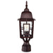 Nuvo Lighting - 60-4928 - One Light Post Lantern - Banyan - Rustic Bronze