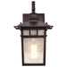 Nuvo Lighting - 60-4952 - One Light Wall Lantern - Cove Neck - Rustic Bronze