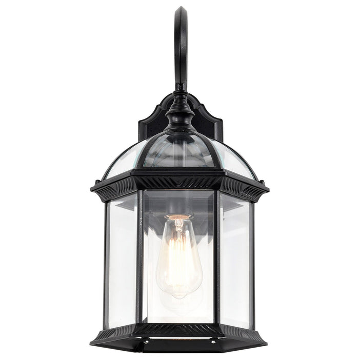 Nuvo Lighting - 60-4966 - One Light Wall Lantern - Boxwood - Textured Black