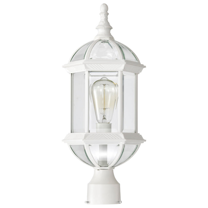 Nuvo Lighting - 60-4974 - One Light Post Lantern - Boxwood - White