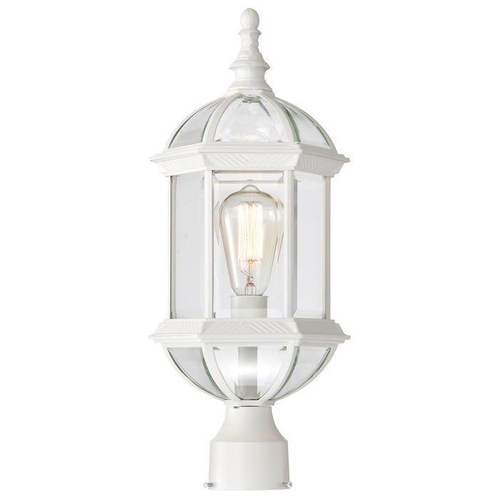Nuvo Lighting - 60-4974 - One Light Post Lantern - Boxwood - White