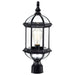 Nuvo Lighting - 60-4976 - One Light Post Lantern - Boxwood - Textured Black