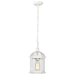 Nuvo Lighting - 60-4977 - One Light Hanging Lantern - Boxwood - White