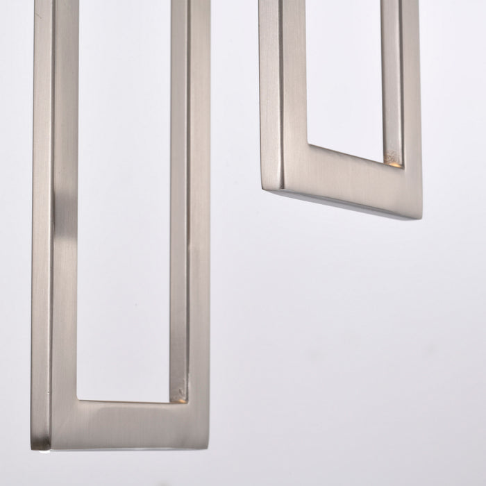 Nuvo Lighting - 62-106 - LED Pendant - Frame - Brushed Nickel