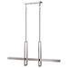 Nuvo Lighting - 62-136 - LED Island Pendant - Frame - Brushed Nickel