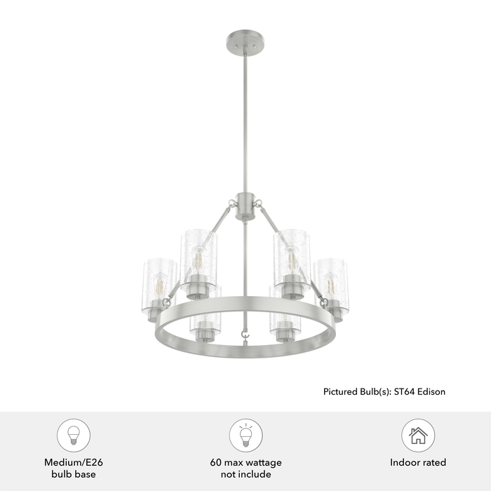 Hartland Chandelier-Mid. Chandeliers-Hunter-Lighting Design Store