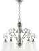 Quorum - 6354-5-64 - Five Light Chandelier - Bryant - Classic Nickel