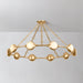 Riviere LED Chandelier-Semi-Flush Mts.-Corbett Lighting-Lighting Design Store