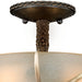 Vaxcel - C0014 - Two Light Semi Flush Mount - Yoho - Black Walnut