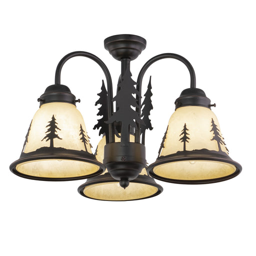 Yosemite LED Fan Kit or Chandelier Burnished Bronze