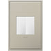 Legrand - AABK1W4 - Blank, Half-Size - Adorne - White