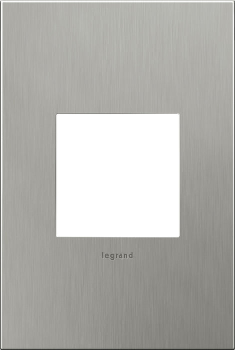 Legrand - AWC1G2BS4 - Wall Plate - Adorne - Brushed Stainless Steel