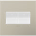 Legrand - AWC2GSN4 - Wall Plate - Adorne - Satin Nickel