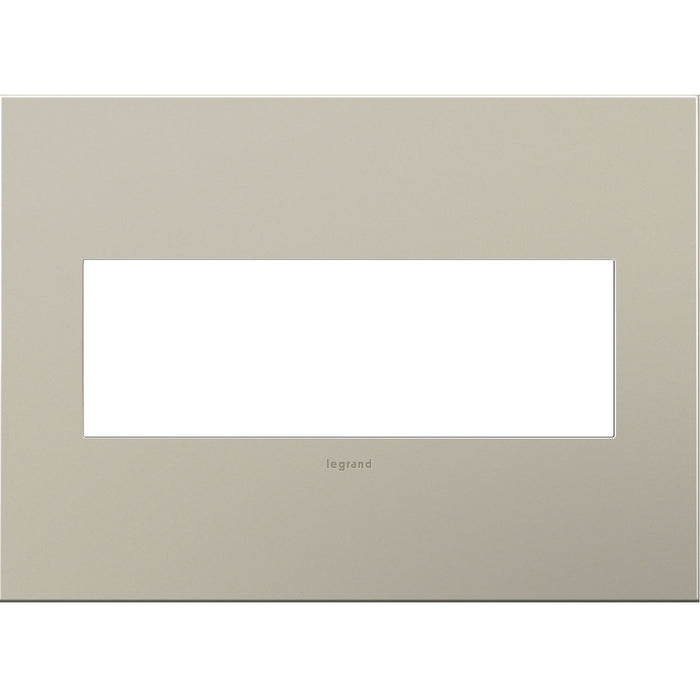 Legrand - AWC3GSN4 - Wall Plate - Adorne - Satin Nickel