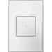 Legrand - AWM1G2MW4 - Gang Wall Plate - Adorne - Mirror White