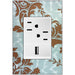 Legrand - AWM1G3W4 - Gang Wall Plate - Adorne - White