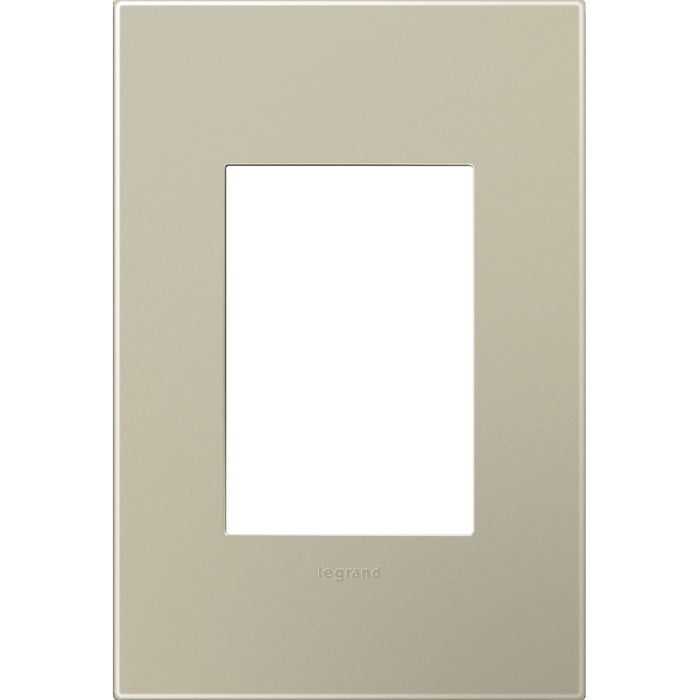 Legrand - AWP1G3TM4 - Gang Wall Plate - Adorne - Titanium