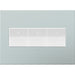 Legrand - AWP3GBL4 - Gang Wall Plate - Adorne - Pale Blue