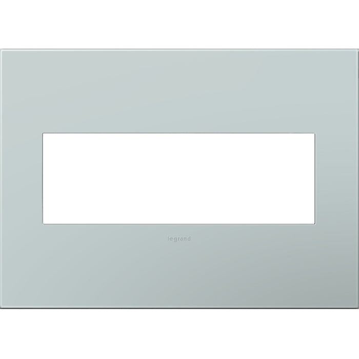 Legrand - AWP3GBL4 - Gang Wall Plate - Adorne - Pale Blue