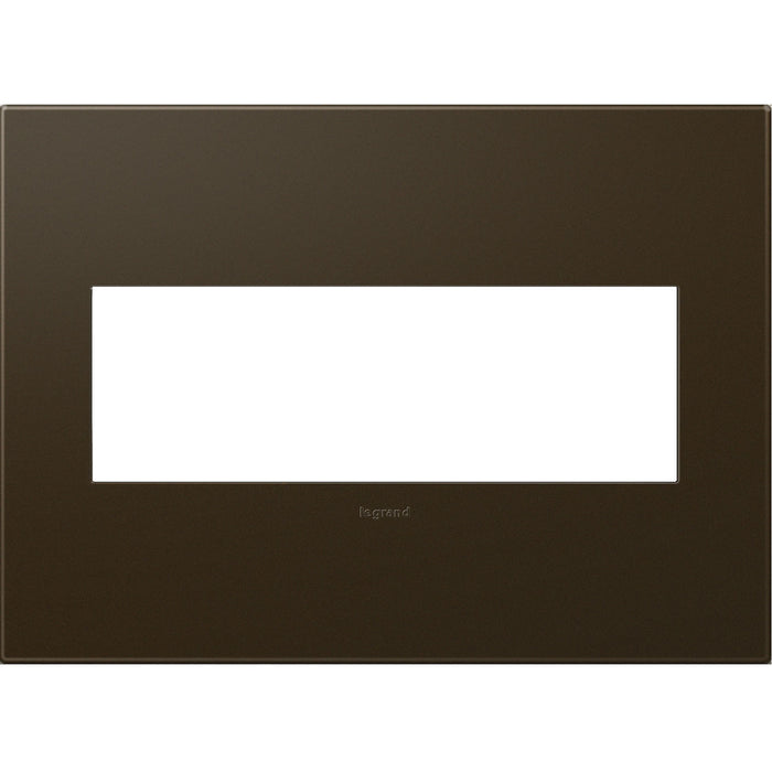 Legrand - AWP3GBR4 - Gang Wall Plate - Adorne - Bronze