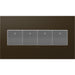 Legrand - AWP4GBR4 - Gang Wall Plate - Adorne - Bronze