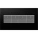 Legrand - AWP4GGR4 - Gang Wall Plate - Adorne - Graphite