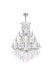 Maria Theresa 28 Light Chandelier Chrome-Large Chandeliers-Elegant Lighting-Lighting Design Store